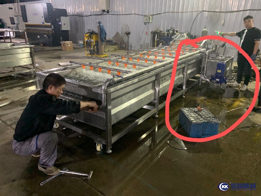 氣泡清洗機(jī)的操作步驟